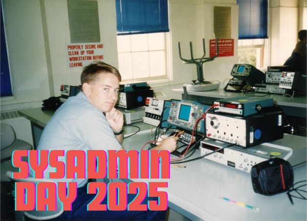 Happy Sysadmin Day 2025